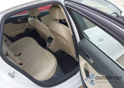 2017 Audi A4 2.0T Premium z USA, uszkodzony, nr VIN WAUENAF41HN036573